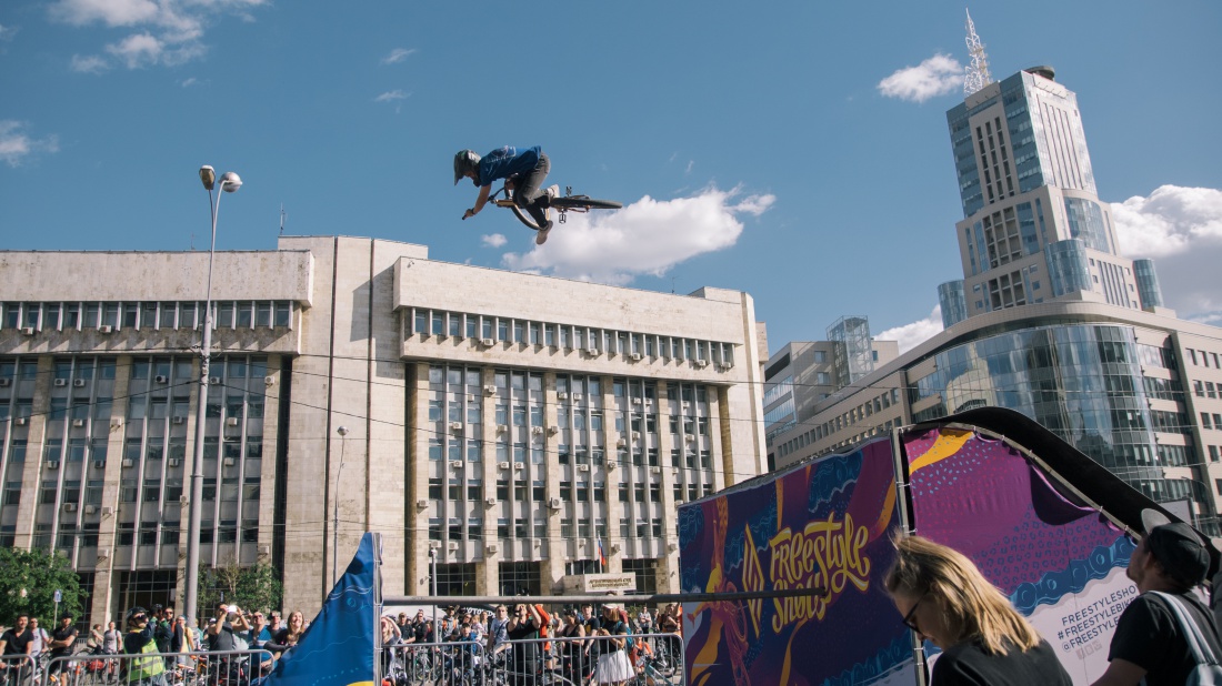 Андрей Стрижак на шоу Freestylebikeshow Андрей Стрижак на шоу Freestylebikeshow