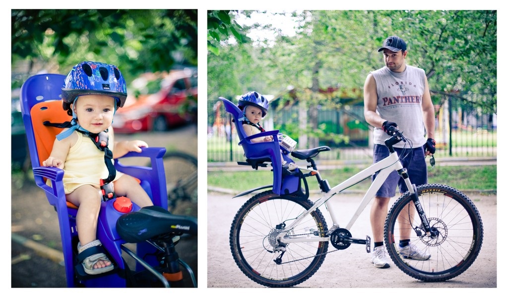 Велокресла для детей: переднее или заднее, какое лучше?